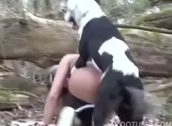 Video porno de mulher transando no meio do mato